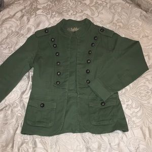 Army green utility jacket!